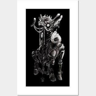 Creepy Llama Posters and Art